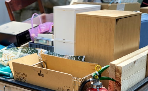 回収する廃品の内容に合わせて迅速に対応します！