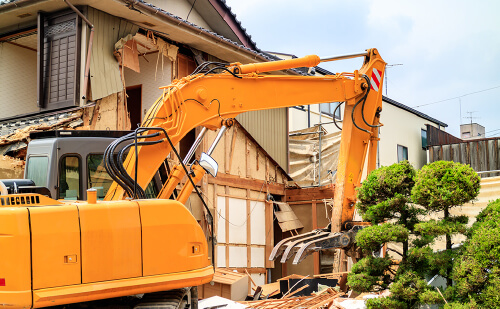 様々な物件の解体工事を承ります