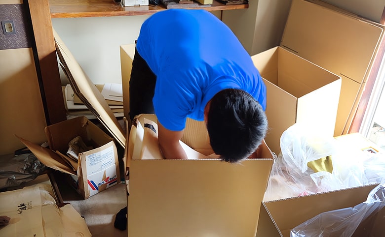 不用品1点から家一軒分の回収まで対応！
